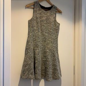 Banana republic tweed fit and flare dress size 12p